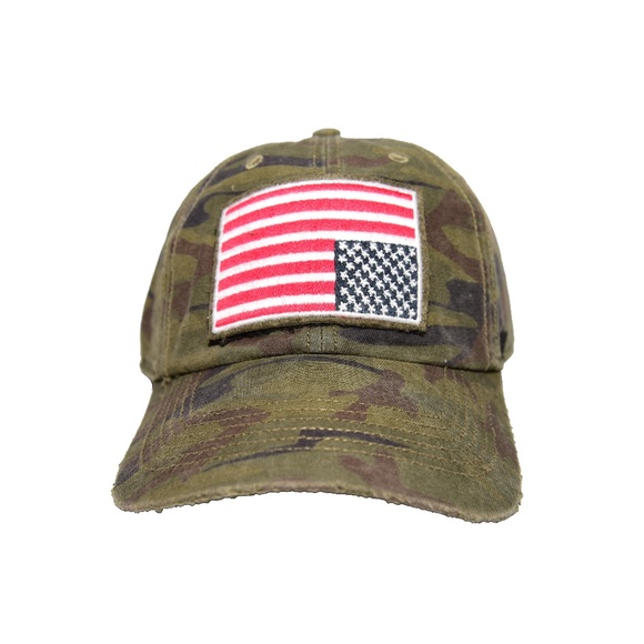 47 Anti American Flag Hat by Digital Trenches
